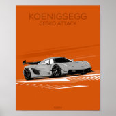 Jesko Attack Poster (Vorne)