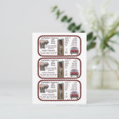 JesPiddlin Kreationen / Farm Fotos Bus. Karten (Stehend Vorderseite)