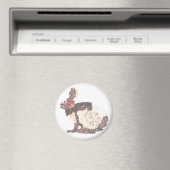 Jess Small Button Magnet (In Situ (Geschirrspüler))