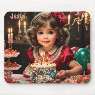 JESSA ~ Vintages Geburtstagskind ~ Mousepad