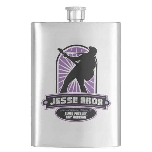 Jesse Aron Party-Flasche Flachmann (Vorderseite)