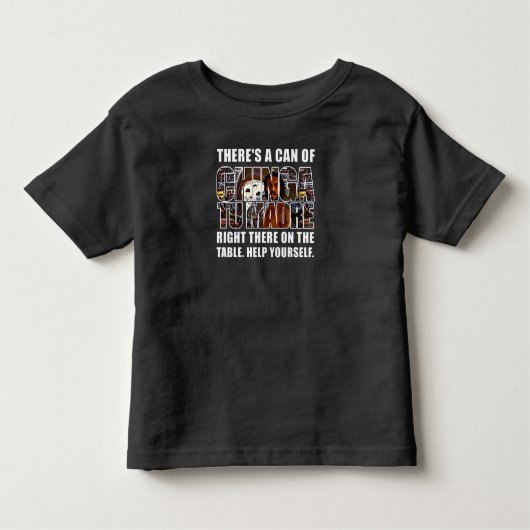 Jesse Borrego There’s A Can of Chinga Tu Madre Kleinkind T-shirt (Vorderseite)