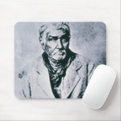 Jesse Chisholm (b/w Foto) Mousepad (Mit Mouse)