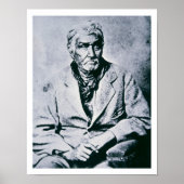 Jesse Chisholm (b/w photo) Poster (Vorne)