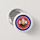 Jesse "der Körper" Ventura für Präsidenten 2016 Button (Vorne & Hinten)