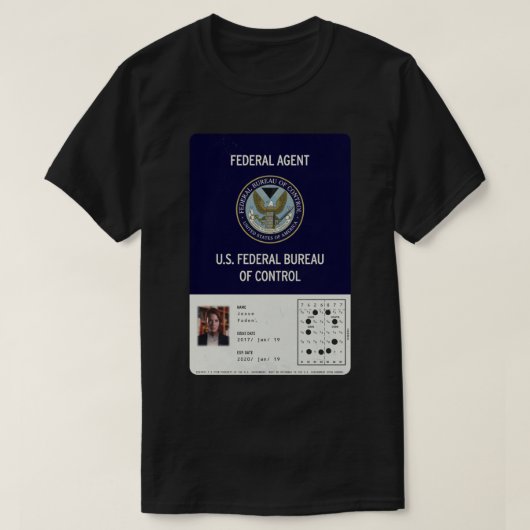 Jesse Faden FBC ID - Kontrolle Sticker.png T-Shirt (Design vorne)