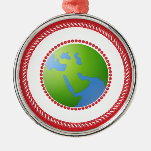 Jesse Globe Ornament (Vorne)