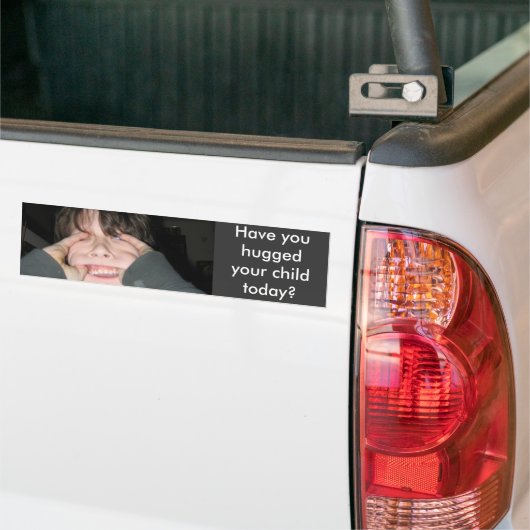 jesse, haben Sie Ihr Kind heute umarmt? Autoaufkleber (Auf Lkw)