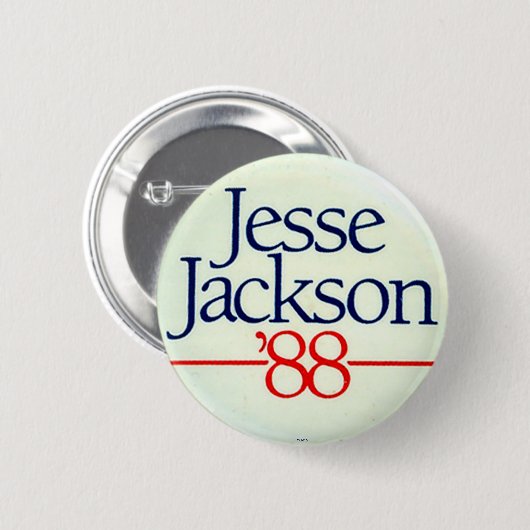 Jesse Jackson - Knopf Button (Vorne & Hinten)