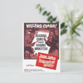 Jesse James Meets Frankenstein Daughter Postcard Postkarte (Stehend Vorderseite)