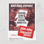 Jesse James Meets Frankenstein Daughter Postcard Postkarte (Vorderseite)