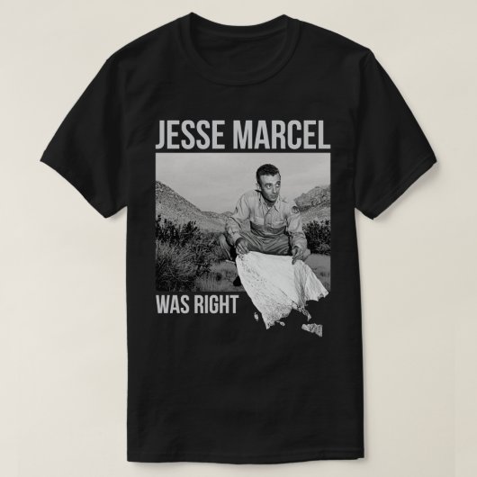 Jesse Marcel Roswell T-Shirt (Design vorne)