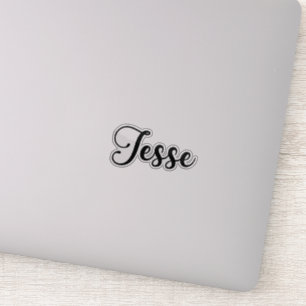 Jesse Name - Handgeschriebene Kalligrafie Aufkleber