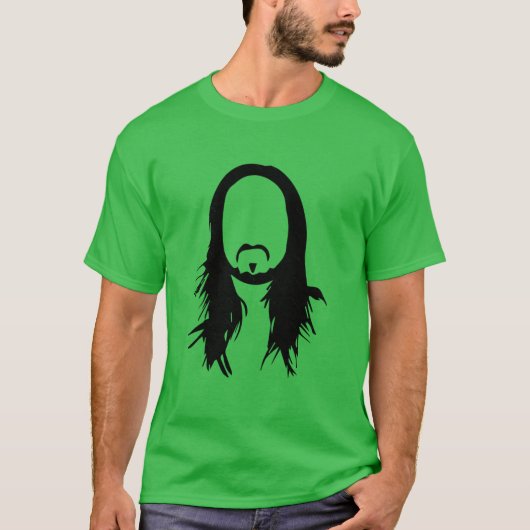 Jesse Pinkman Long Hair Steve Aoki retro T-Shirt (Vorderseite)