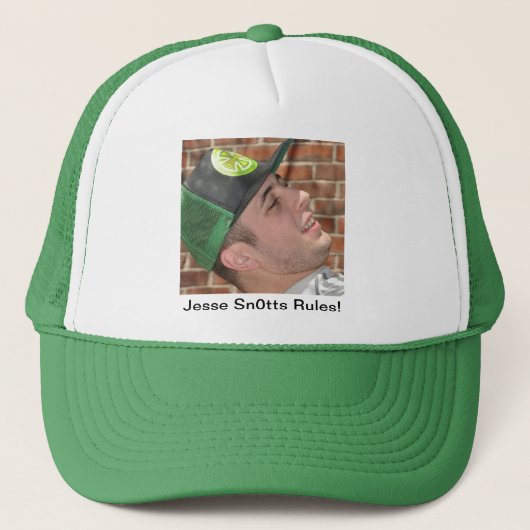 Jesse Sn0tts Regeln! Truckerkappe (Vorderseite)