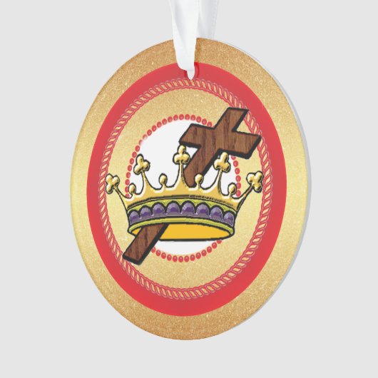 Jesse Tree Crown Day 14 Ornament (Vorderseite)