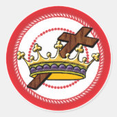 Jesse Tree Crown Sticker (Vorderseite)