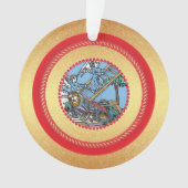 Jesse Tree Jacob's Ladder Day 8 Ornament (Vorderseite)