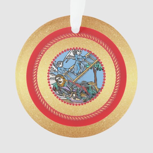 Jesse Tree Jacob's Ladder Day 8 Ornament (Vorderseite)