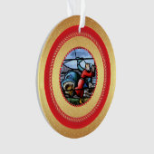 Jesse Tree Jonah and Whale Day 17 Ornament (Vorderseite)