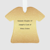 Jesse Tree Joseph Coat Ornament (Rückseite)