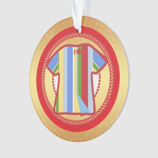 Jesse Tree Josephs Coat Ornament (Vorderseite)