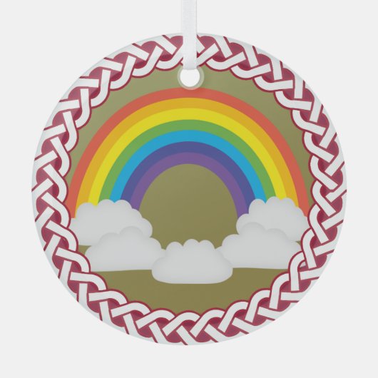 Jesse Tree Rainbow Ornament (Vorderseite)