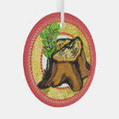 Jesse Tree 'Root of Jesse' 2 Ornament Aus Glas (Vorderseite Rechts)