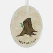 Jesse Tree 'Root of Jesse' Ornament Aus Glas (Vorderseite Rechts)
