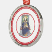 Jesse Tree Scepter Ornament #1 Aus Metall (Links)