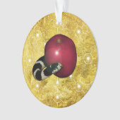 Jesse Tree Serpent Apple Ornament (Vorderseite)