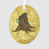 Jesse Tree Sprouting Stump Ornament (Vorderseite)