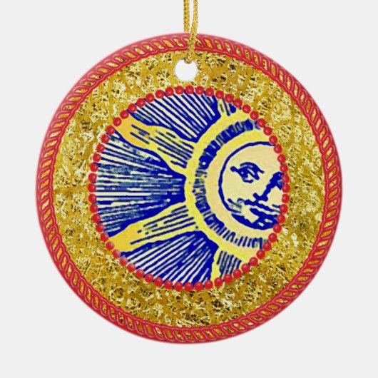 Jesse Tree Sun Ornament #3 (Vorne)