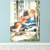 Jesse Wilcox Smith Print Leinwanddruck (Insitu (Holzboden))