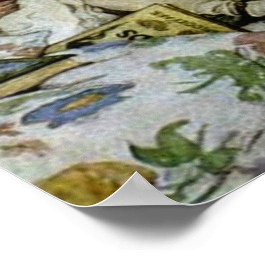 Jesse Willcox Smith's "Books in Winter" Poster (Ecke)