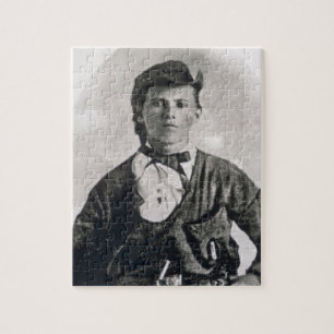 Jesse Woodson James (b/w Foto) Puzzle