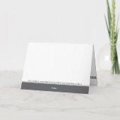 JESSICA ANNE FRANK "FALL" FEIERTAGSKARTE (Rückseite)