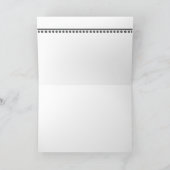 JESSICA ANNE FRANK "FALL" FEIERTAGSKARTE (Innenseite)