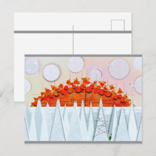 JESSICA ANNE FRANK "WINTER" Dankeskarten Postkarte