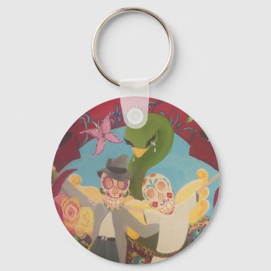 Jessica Cruz Brotherly Liebe Schlüsselanhänger (Vorderseite)