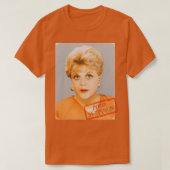 Jessica Fletcher Mugshot Murder Sie schrieb Fan Ar T-Shirt (Design vorne)