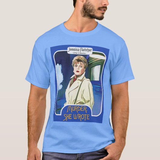 Jessica Fletcherrading Card Murder She Wrote Fan A T-Shirt (Vorderseite)