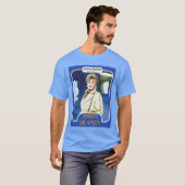 Jessica Fletcherrading Card Murder She Wrote Fan A T-Shirt (Vorne ganz)