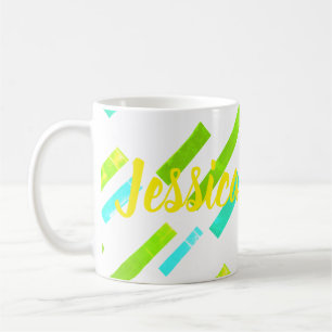 Jessica Fügen Sie Ihren Namen Tropical Coffee Tee  Kaffeetasse
