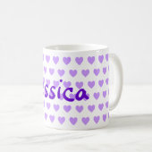 Jessica im Lila Kaffeetasse (VorderseiteRechts)