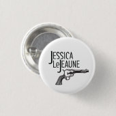 Jessica Le Jeaune Button (Vorne & Hinten)