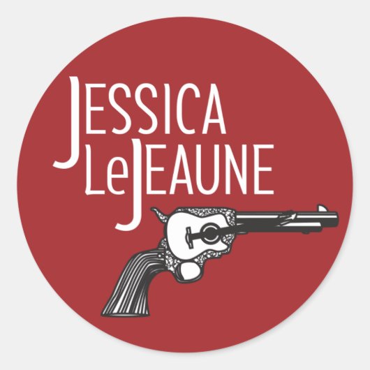 Jessica Le Jeaune Sticker (Vorderseite)