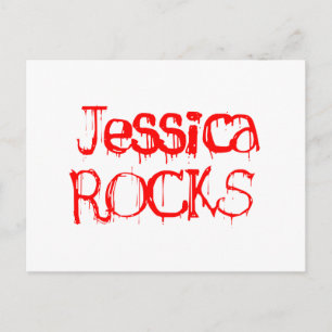 Jessica Rocks Postkarte