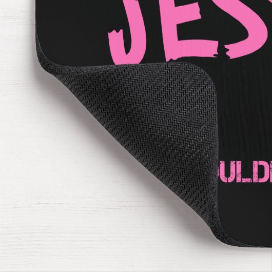 Jessica-Sache, die man nicht verstehen würde, wie Mousepad (Ecke)