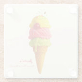 Jessica's Birthday Bash - Ice Cream Untersetzer (Rückseite)